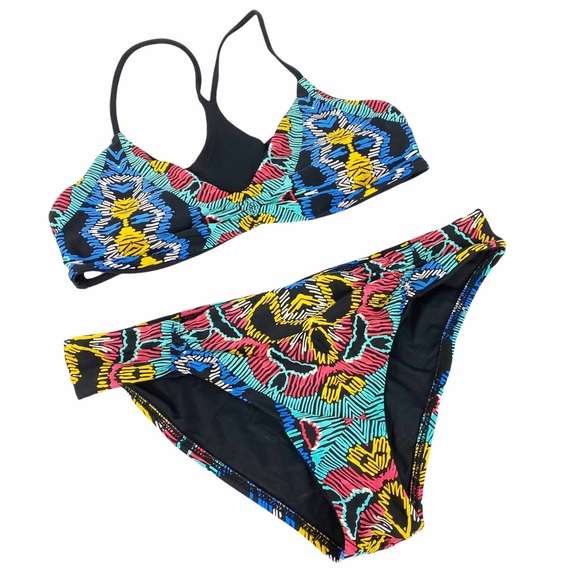 L*Space Wild Night Moroccan Dream Reversible Racerback Bikini - Picture 8 of 15